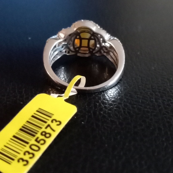 ETHIOPIAN WELO OPAL, MULTI GEMSTONE RING - Picture 8 of 10